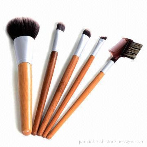 Bamboo Makeup Brushes, OEM and ODM Orders are Welcome